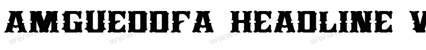 Amgueddfa Headline W字体转换
